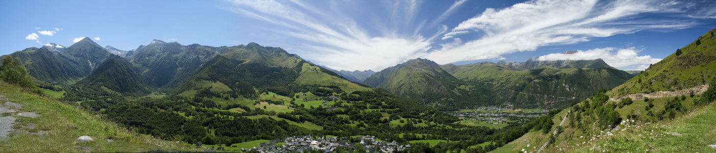 Photo 16 - Panoramique - VallÃ©e de Saint Lary Soulan et Pla d'Adet